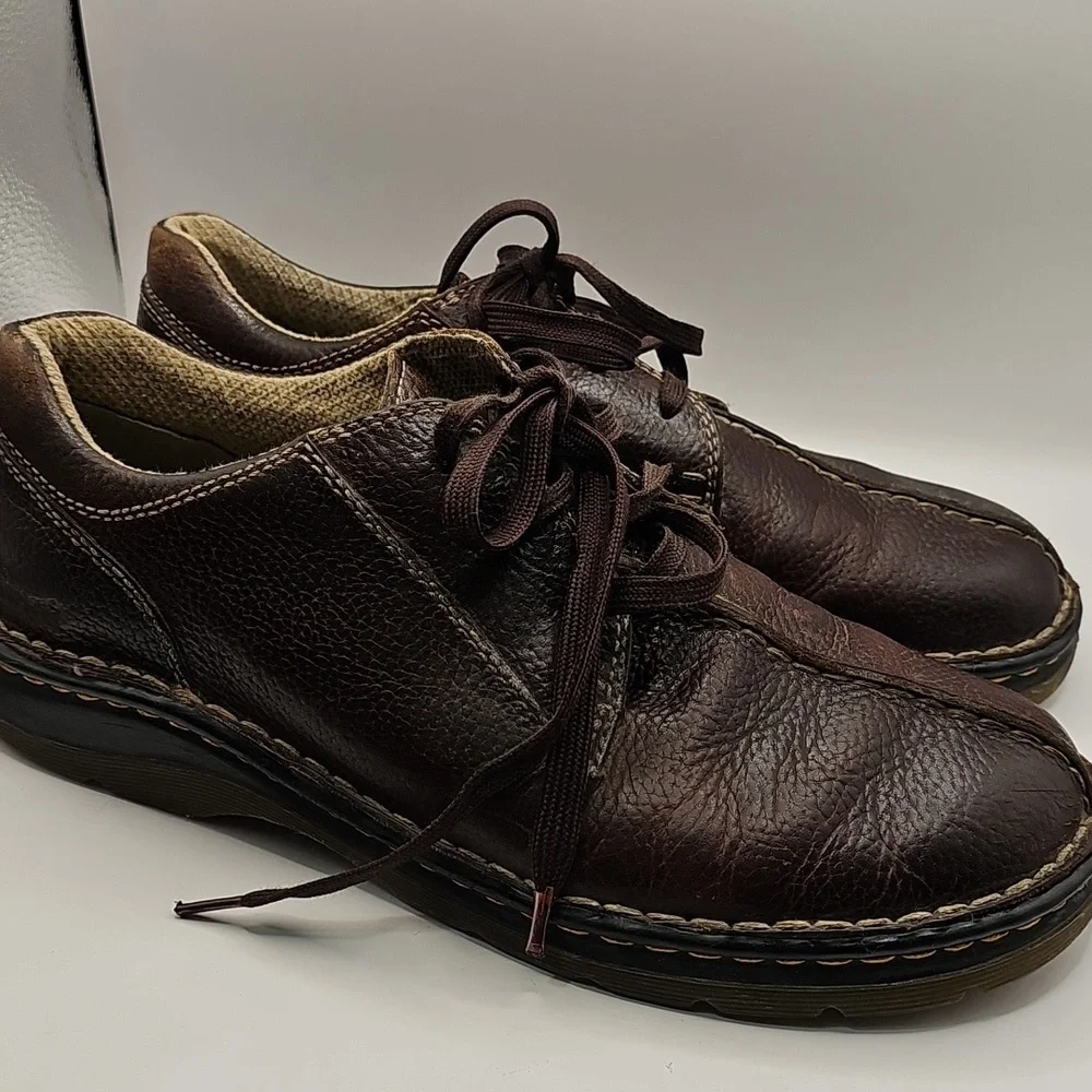 Doc Marten Ripley Split Toe 3 Eye Oxford Shoe Men’s Size 9M Brown - Picture 3 of 8